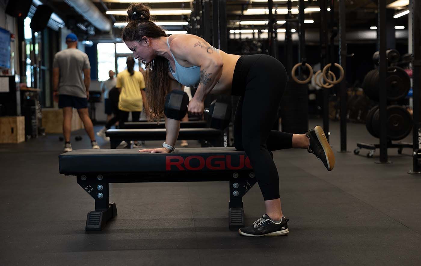 Female personal trainer