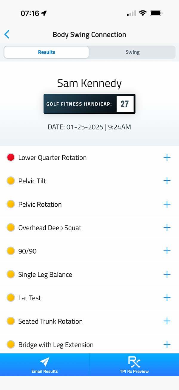 TPI App screenshot